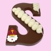 Chocolade letter massief de luxe melk - Afbeelding 2