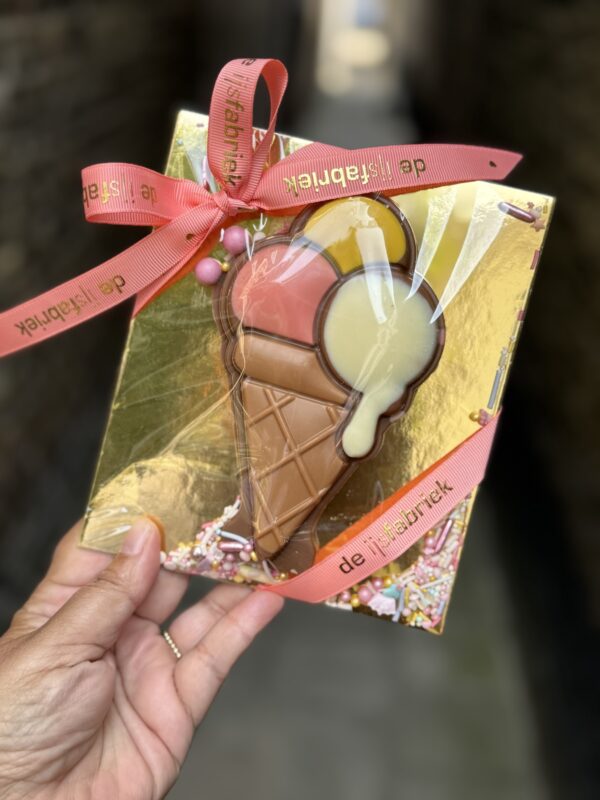 IJsje van chocolade