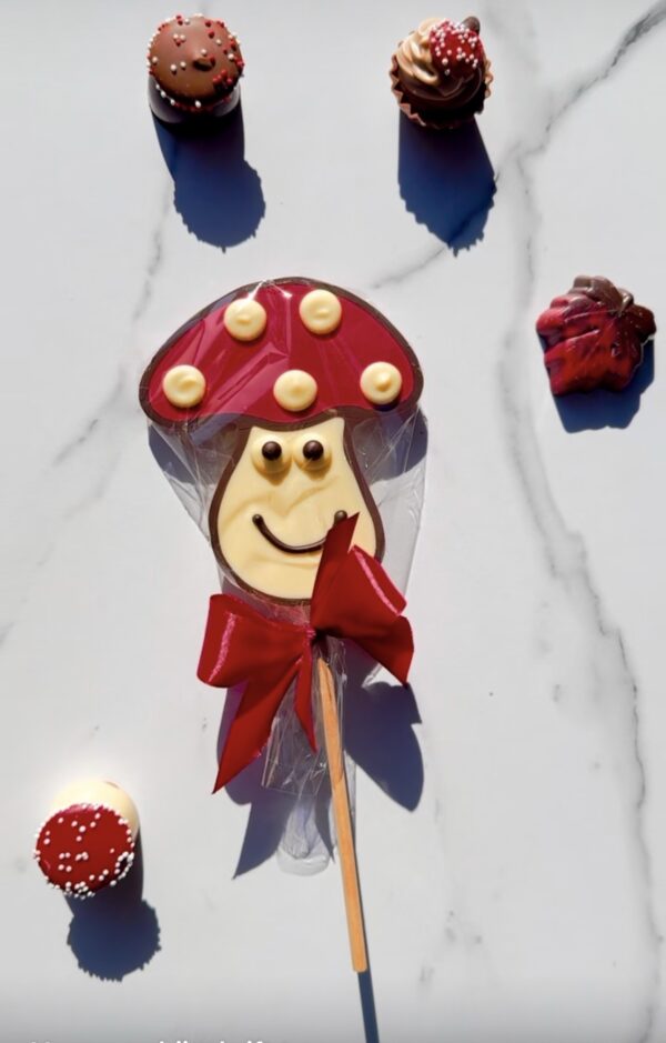 Paddenstoel lolly