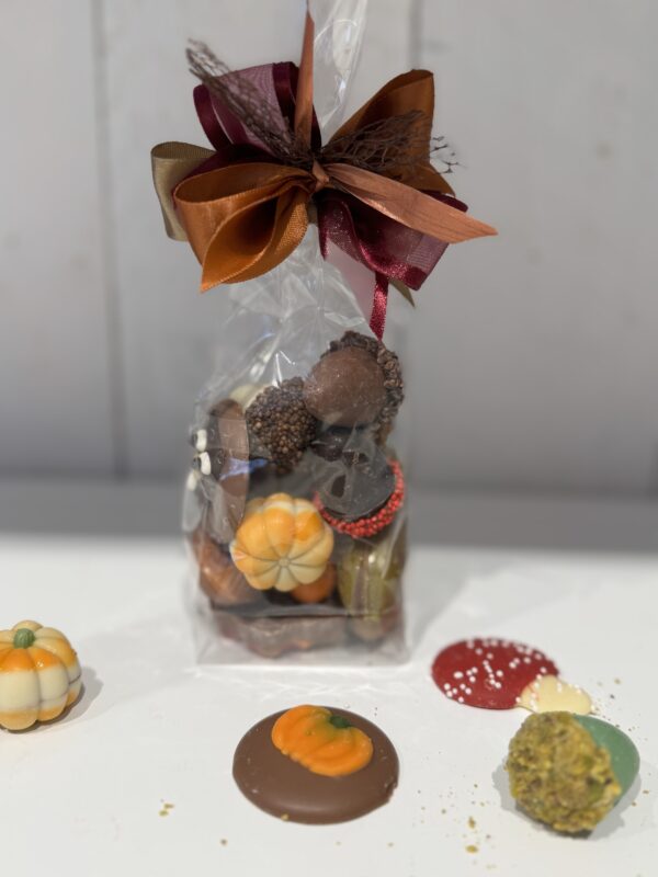 Zakje herfst chocolade klein