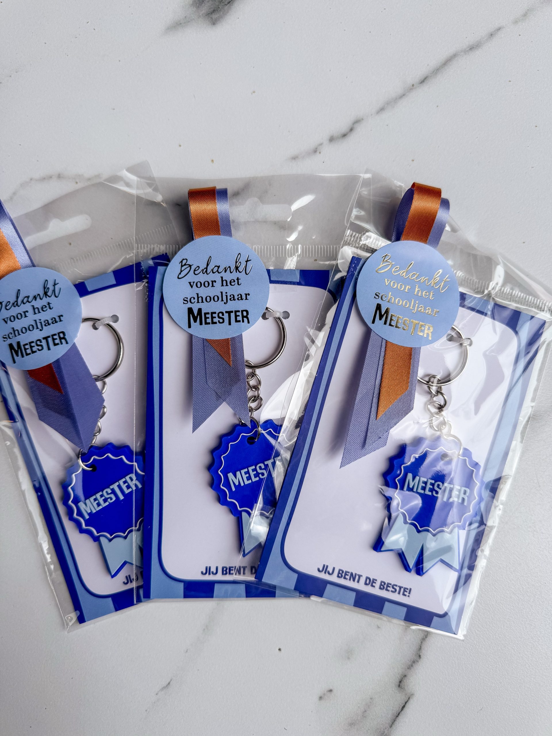 Sleutelhanger meester